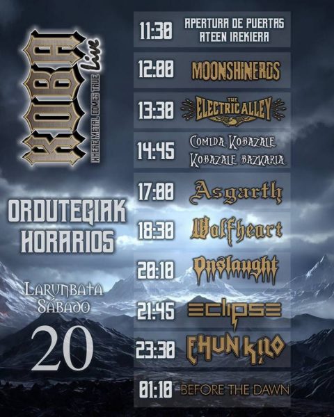 Koba Horarios 2025