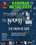 GABONAK METAL FEST EL 3 DE ENERO EN GASTEIZ