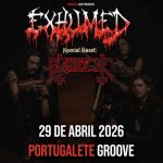 EXHUMED + GRUESOME EN ABRIL EN PORTUGALETE
