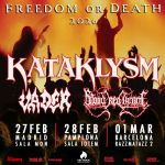 KATAKLYSM LLEGA A ESPAÑA CON SU “FREEDOM OR DEATH TOUR 2026