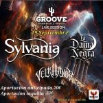 SYLVANIA + LA DAMA NEGRA +VELKHANOS PROXIMAMENTE EN GROOVE, PORTUGALETE