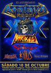 CARTEL DEL XX ANIVERSARIO DEL ATALAYA ROCK