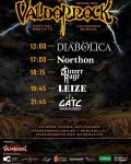 VALDORROCK PUBLICA LOS HORARIOS DE ACTUACIONES