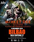 MIKKEY DEE LLEVARÁ LOS CLÁSICOS DE MOTÖRHEAD A BILBAO EL PRÓXIMO 6 DEDICIEMBRE